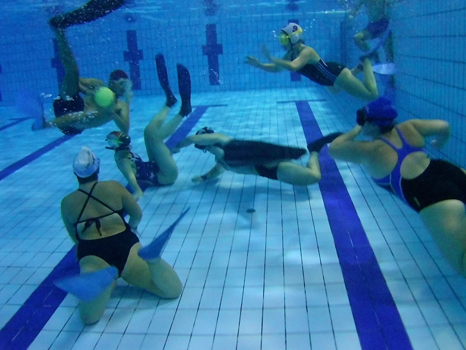 Exhibición Rugby Subacuático (Leones Pamplona)